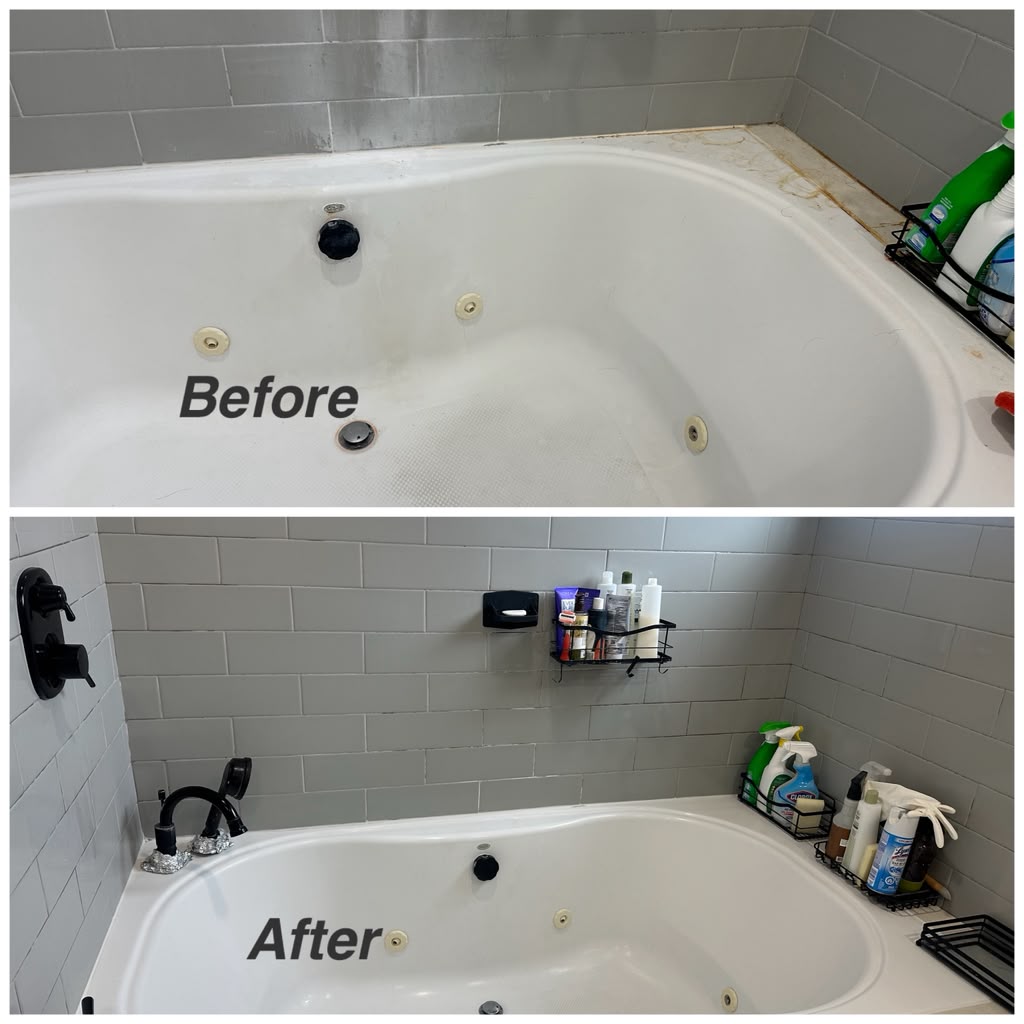 Whirlpool Tub Cleaning by Nanda Souza Cleaning Services